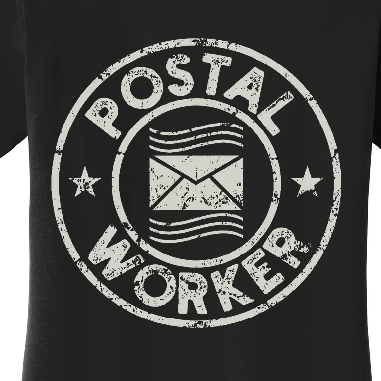 Postal Worker Delivery Service Post Office World Post Day Women's T-Shirt