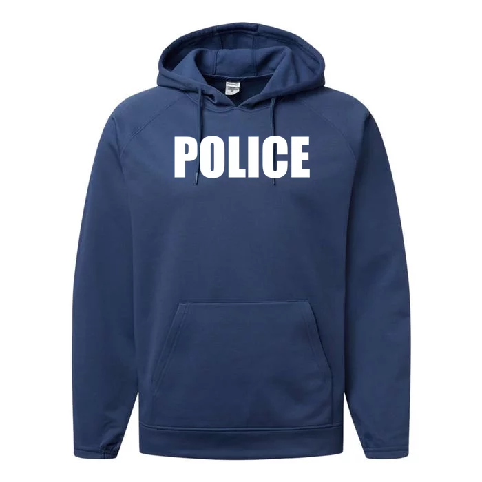 Police Work Employee Military Uniform Security Gift Performance Fleece Hoodie