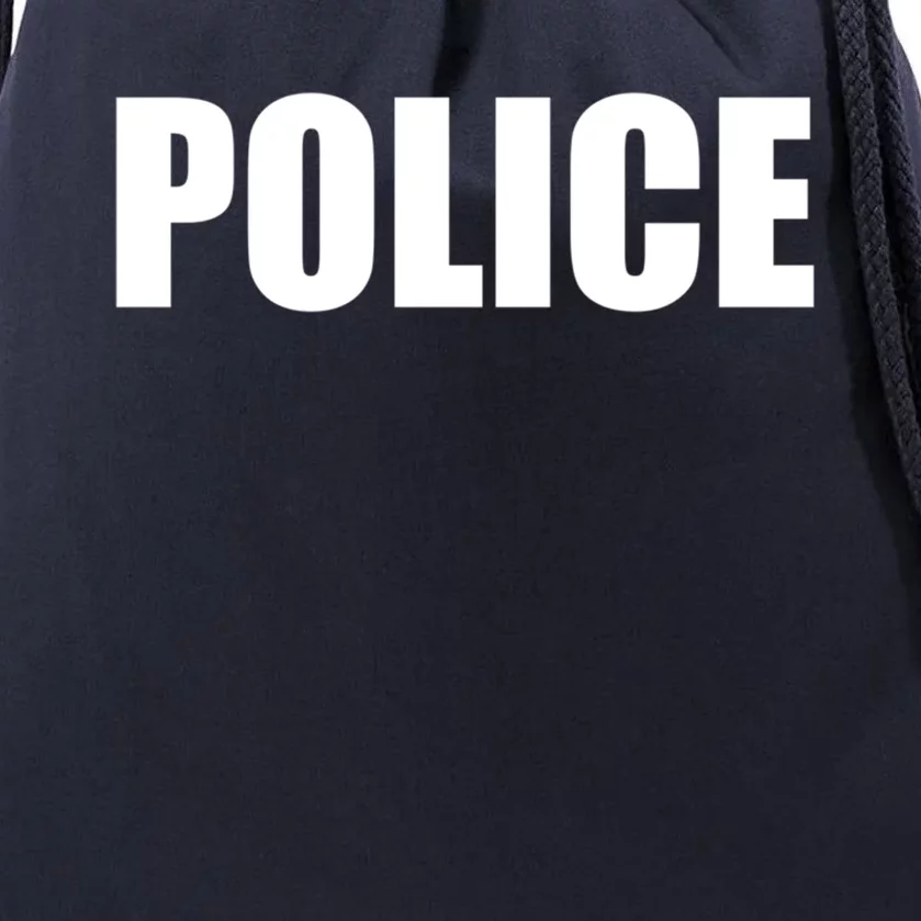 Police Work Employee Military Uniform Security Gift Drawstring Bag