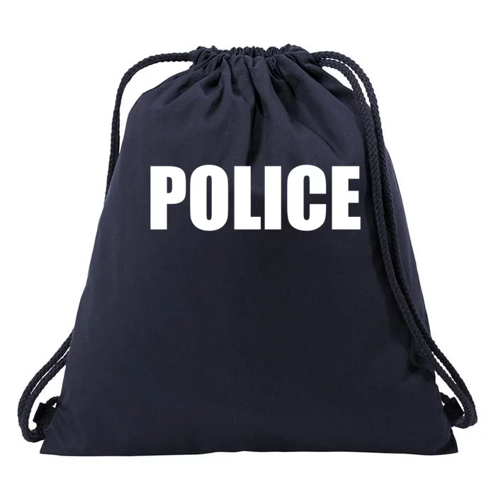 Police Work Employee Military Uniform Security Gift Drawstring Bag