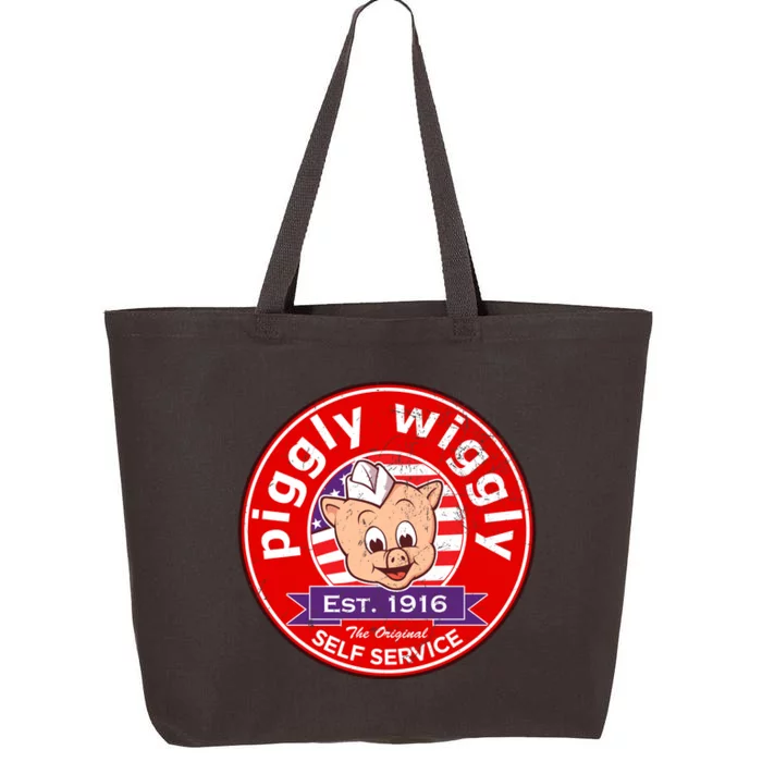 Piggly Wiggly Est 1916 Self Service Retro 25L Jumbo Tote