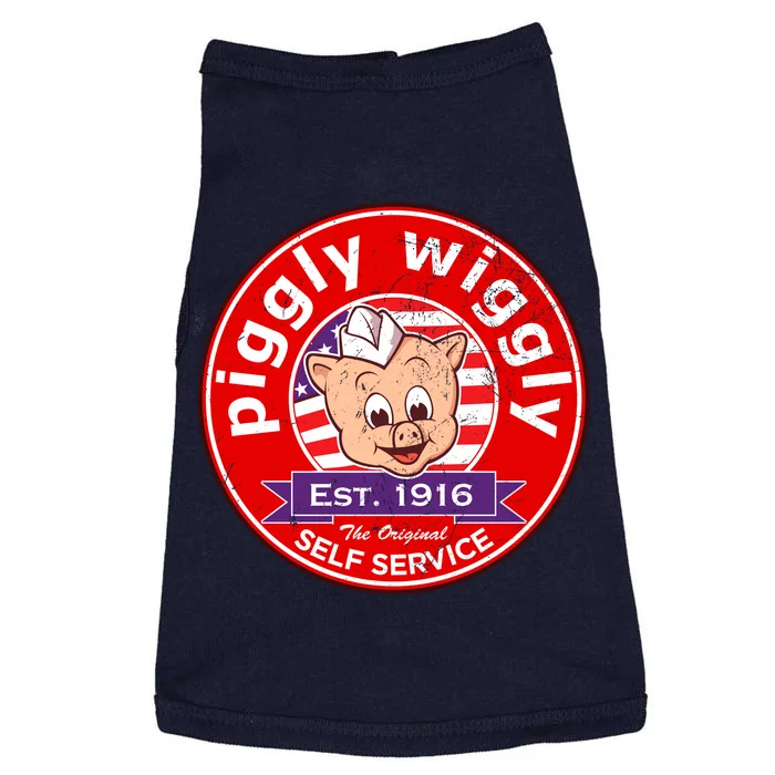 Piggly Wiggly Est 1916 Self Service Retro Doggie Tank