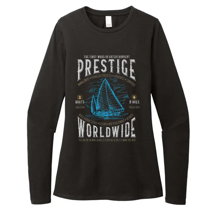 Prestige Worldwide Funny Step Brother Boats Womens CVC Long Sleeve Shirt