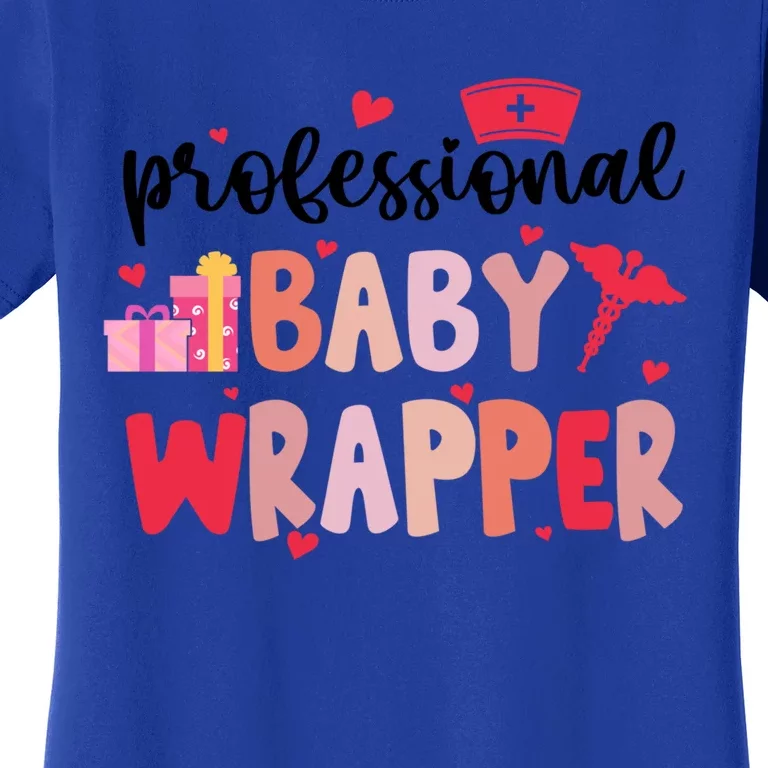 Professional Wrapper Funny L And D Nurse Valentines Day Funny Gift Women's T-Shirt