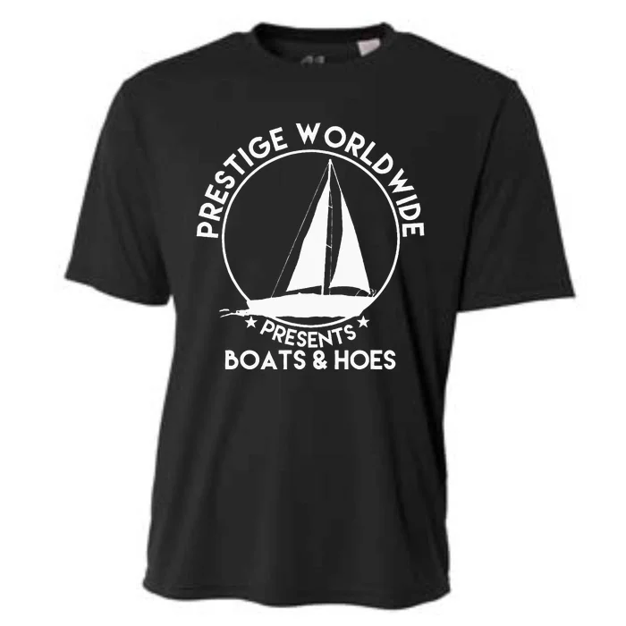 Prestige Worldwide Funny Cool Boats And Hoes Cooling Performance Crew T-Shirt