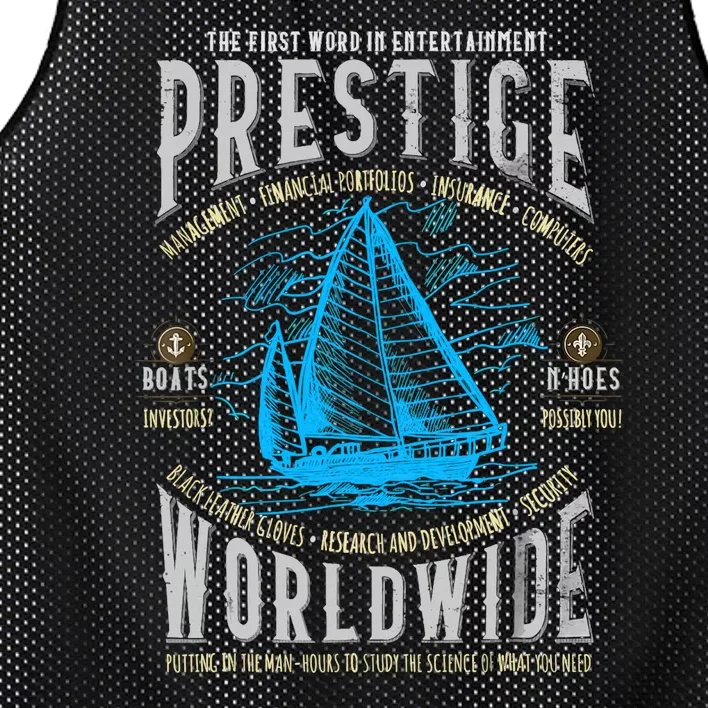 Prestige Worldwide First Word In Entertainment Mesh Reversible Basketball Jersey Tank