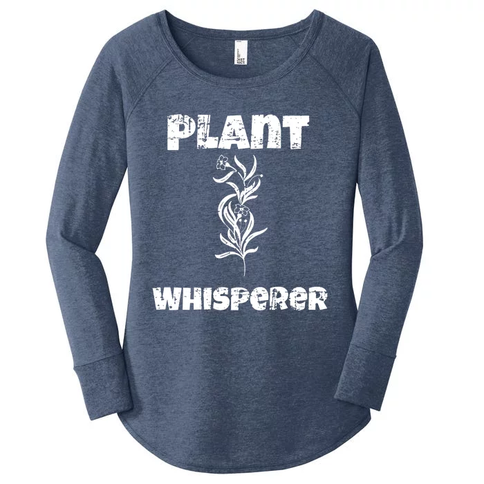 Plant Whisperer Funny Women's Perfect Tri Tunic Long Sleeve Shirt