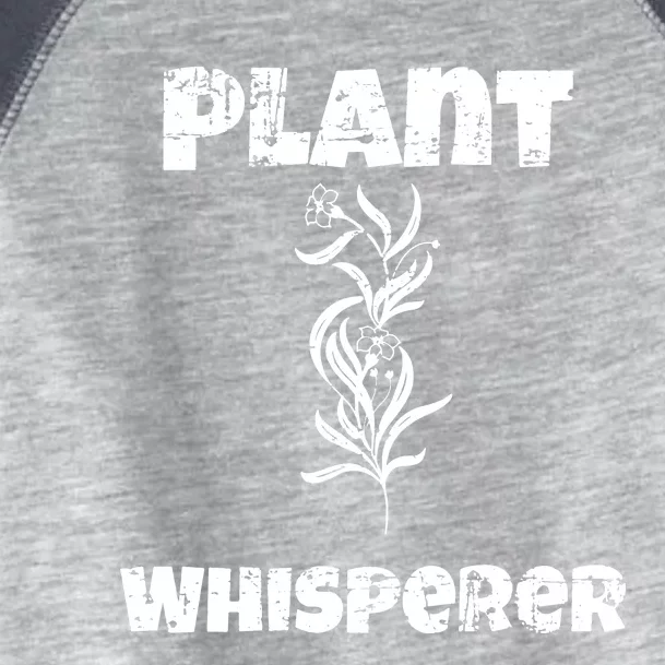 Plant Whisperer Funny Toddler Fine Jersey T-Shirt