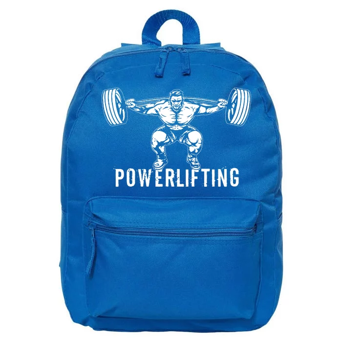 Powerlifting Workout Fitness 16 in Basic Backpack