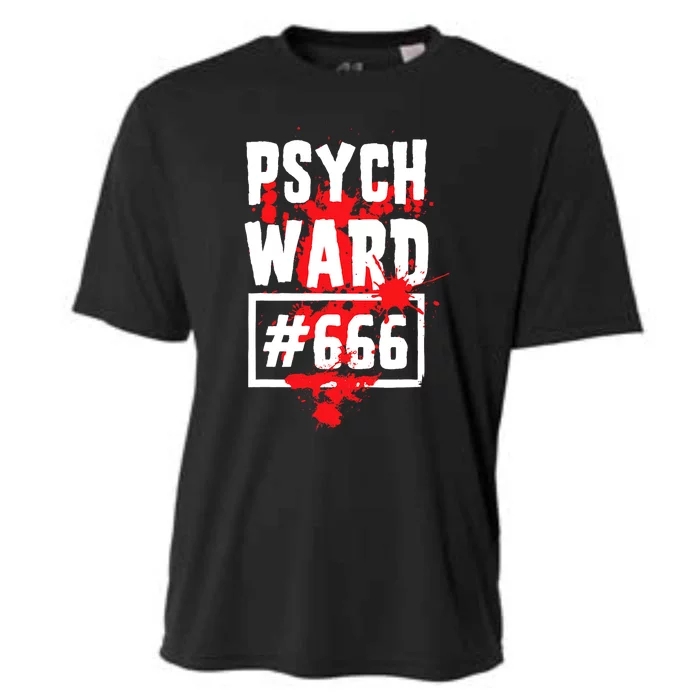 Psych Ward Funny Blood Halloween Costume Cooling Performance Crew T-Shirt