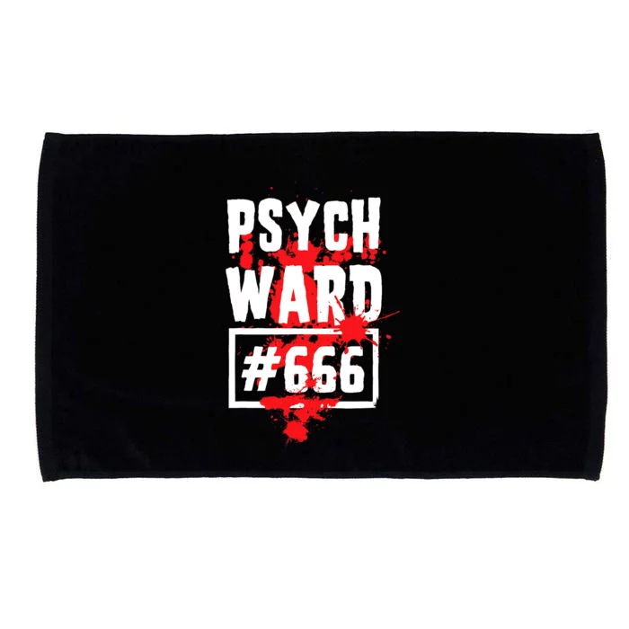 Psych Ward Funny Blood Halloween Costume Microfiber Hand Towel