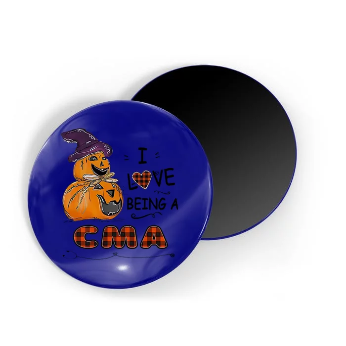 Pumpkin Witch Hats Snow I Love Beings A Cma Halloween Cute Gift Magnet