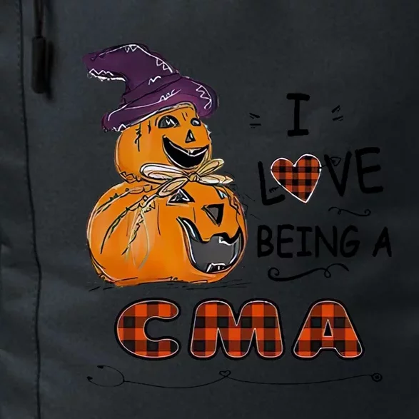 Pumpkin Witch Hats Snow I Love Beings A Cma Halloween Cute Gift Daily Commute Backpack