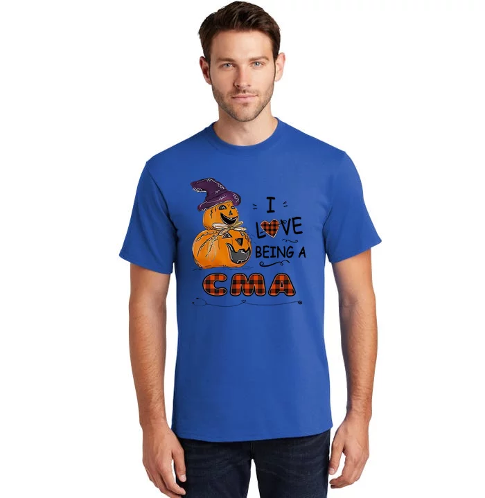 Pumpkin Witch Hats Snow I Love Beings A Cma Halloween Gift Tall T-Shirt