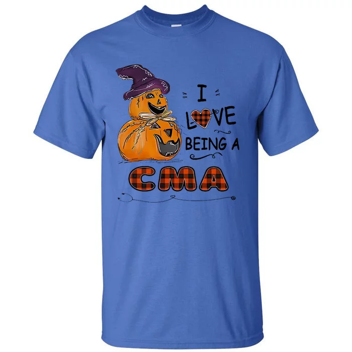 Pumpkin Witch Hats Snow I Love Beings A Cma Halloween Gift Tall T-Shirt