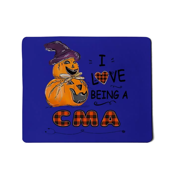 Pumpkin Witch Hats Snow I Love Beings A Cma Halloween Gift Mousepad