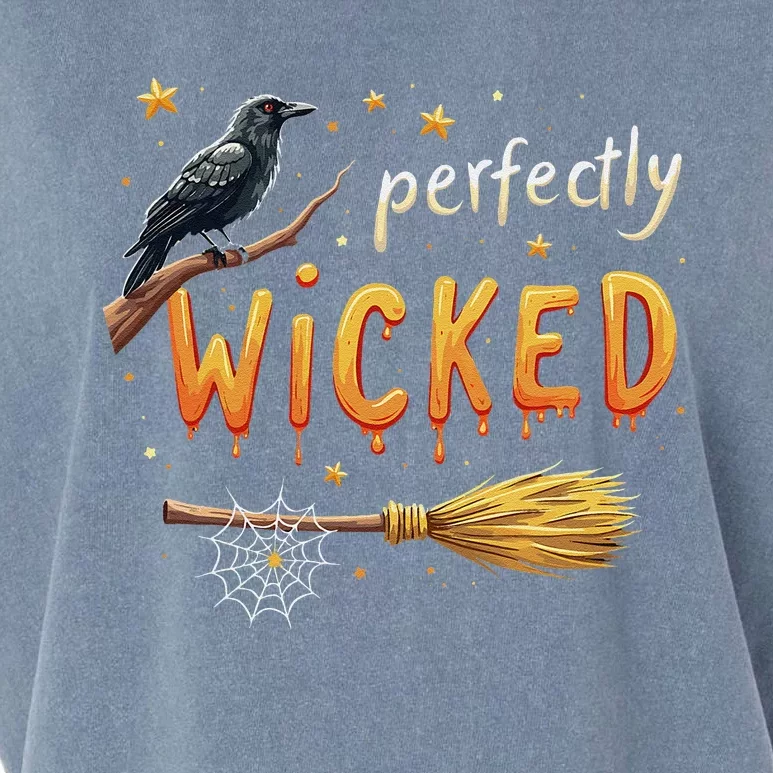 Perfectly Wicked Halloween Women Witchy Women Garment-Dyed Women's Muscle Tee