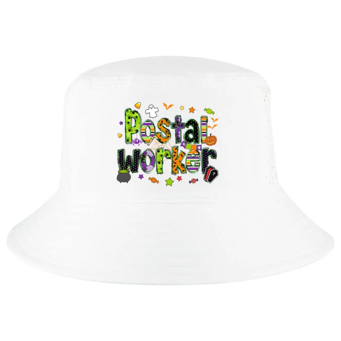 Postal Worker Halloween Spooky Season Ghoul Cool Comfort Performance Bucket Hat