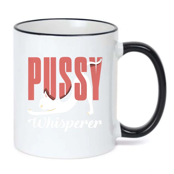 Pussy Whisperer Hilarious Sexual Humor Premium Black Color Changing Mug