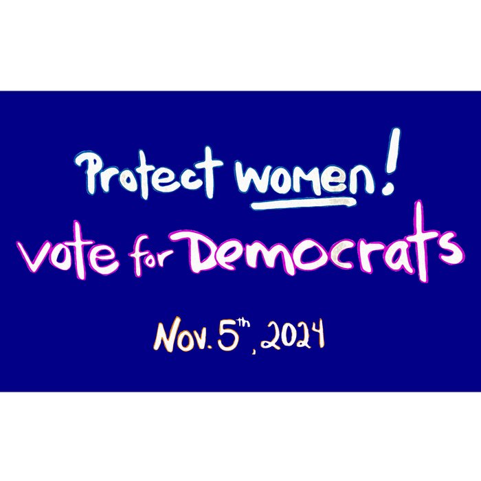 Protect Women! Kamala 2024 Vote Democrats Bumper Sticker