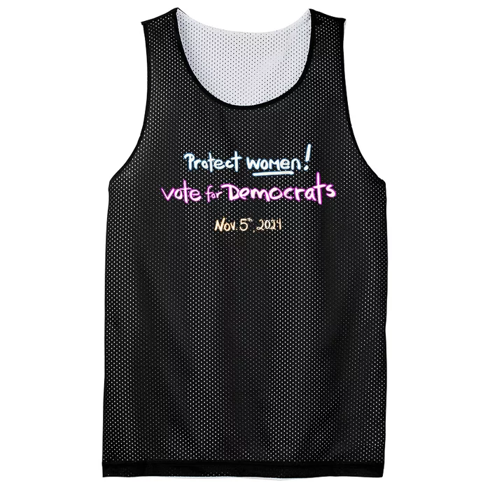 Protect Women! Kamala 2024 Election Mesh Reversible Basketball Jersey Tank