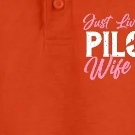 Pilots Wife Life Plane Airline Pilot Aviation Enthusiast Dry Zone Grid Performance Polo