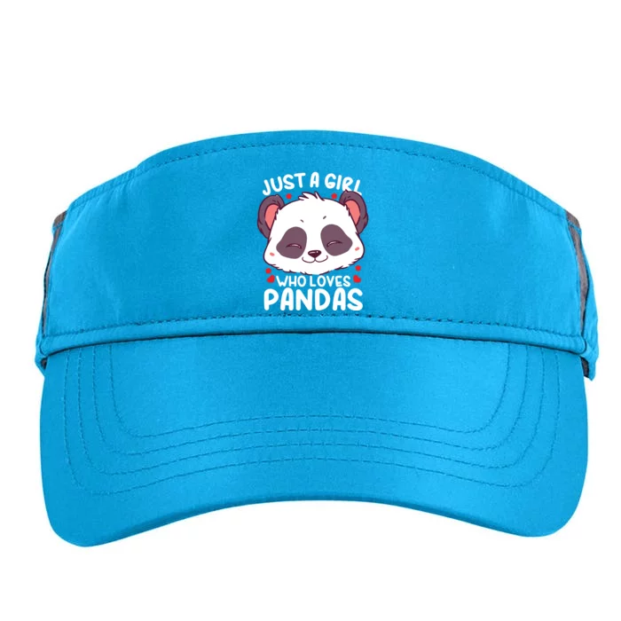 Panda Who Loves Pandas Adult Drive Performance Visor