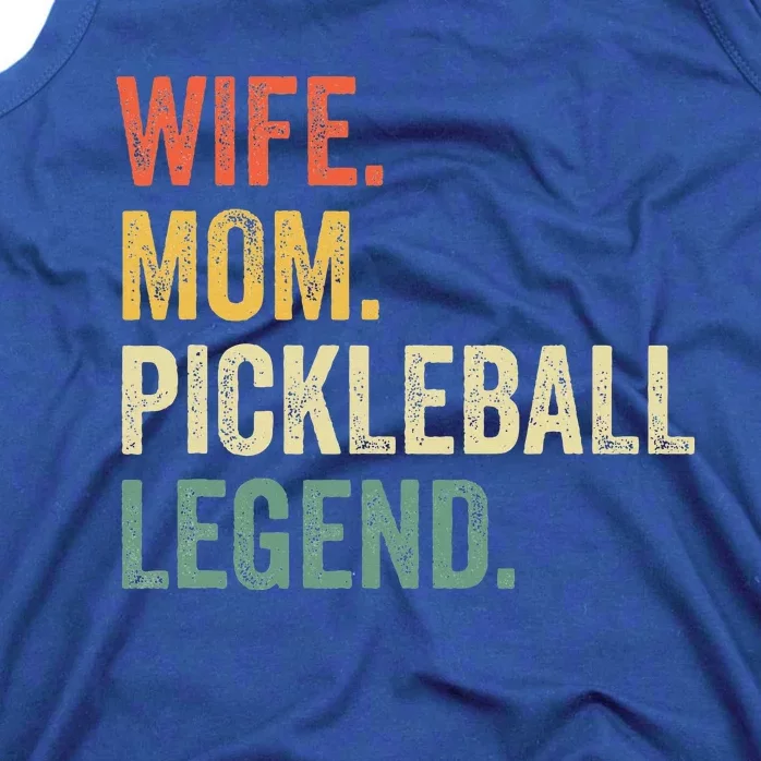 Pickleball Wife Mom Legend Mothers Day Tank Top