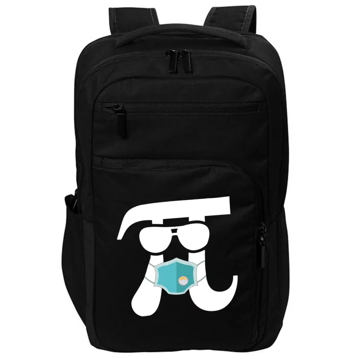 Pi Wearing Mask Happy Pi Day Teacher Student Gift Impact Tech Backpack