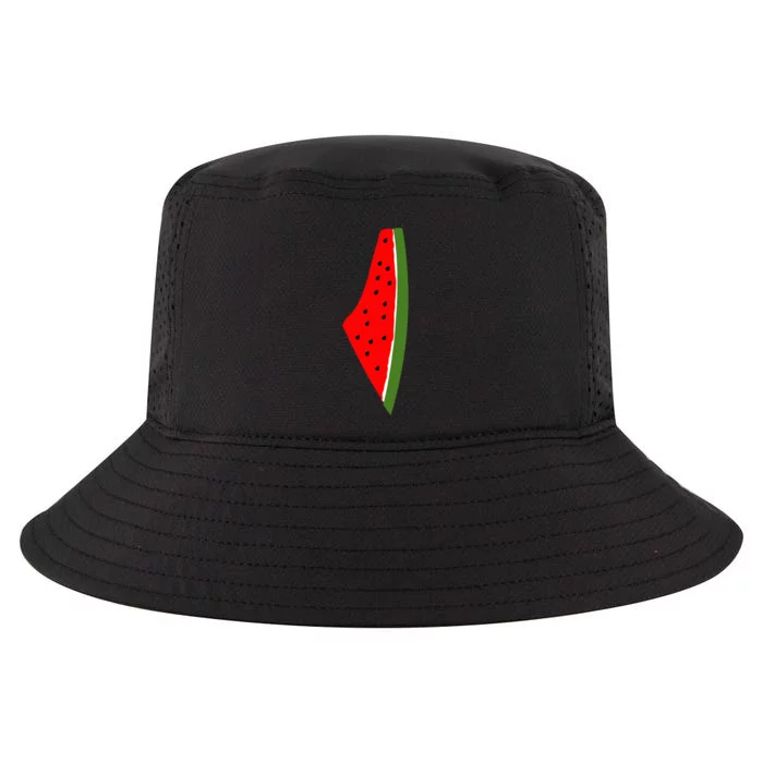 Palestine Watermelon Map Cool Comfort Performance Bucket Hat