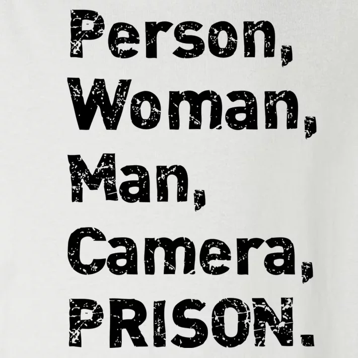 Person, Woman, Man, Camera, PRISON Toddler Long Sleeve Shirt