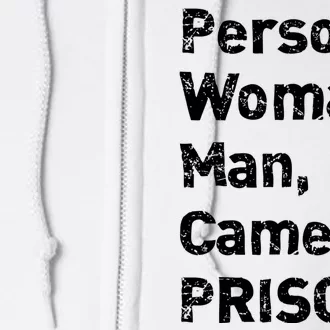 Person, Woman, Man, Camera, PRISON Full Zip Hoodie