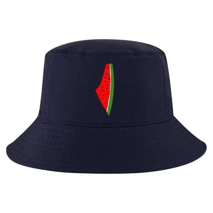 Palestine Watermelon Map Cool Comfort Performance Bucket Hat