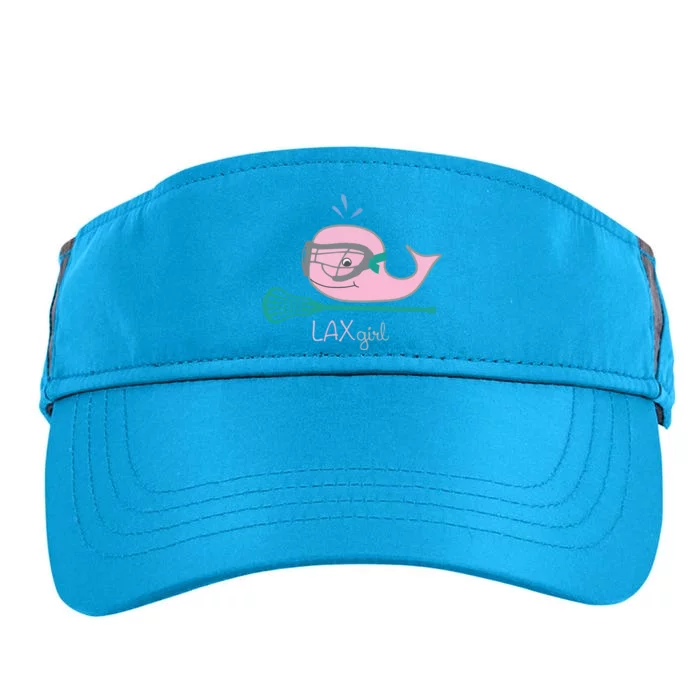 Pink Whale Mask Stick LAX Adult Drive Performance Visor