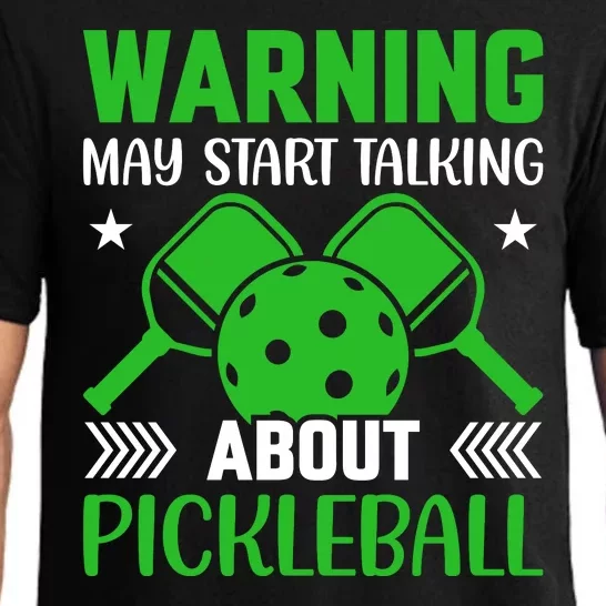 Pickleball Warning May Start Talking About Pickleball Pajama Set