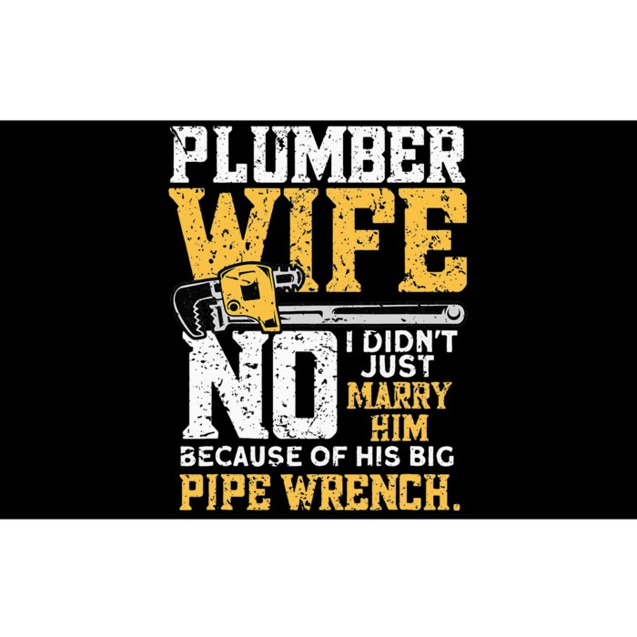 Plumbers Wife Marriage For Anniversary Funny Plumber Bumper Sticker