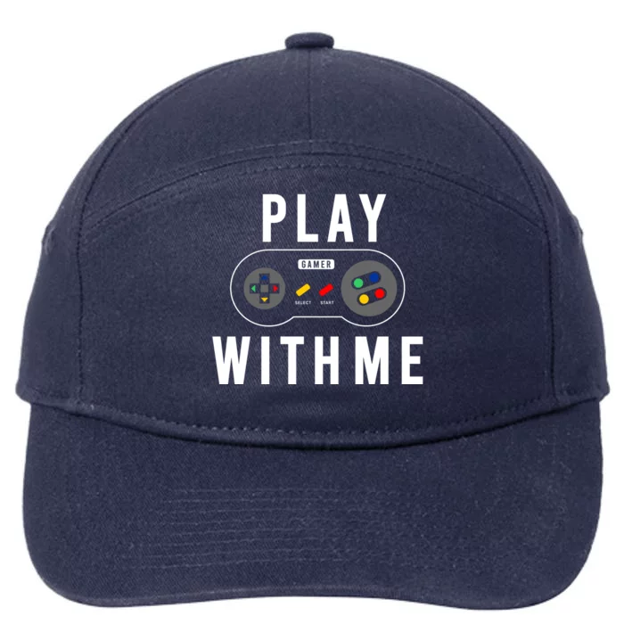 Play With Me 7-Panel Snapback Hat