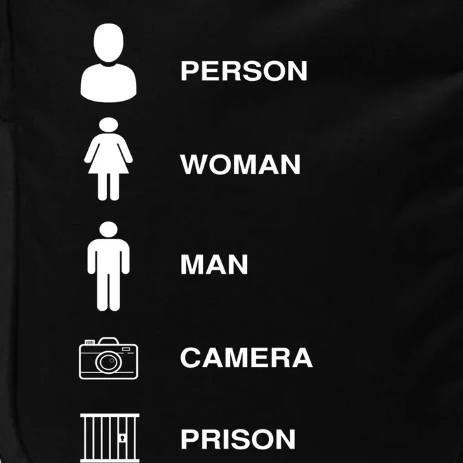 Person, Woman, Man, Camera, PRISON Design Impact Tech Backpack