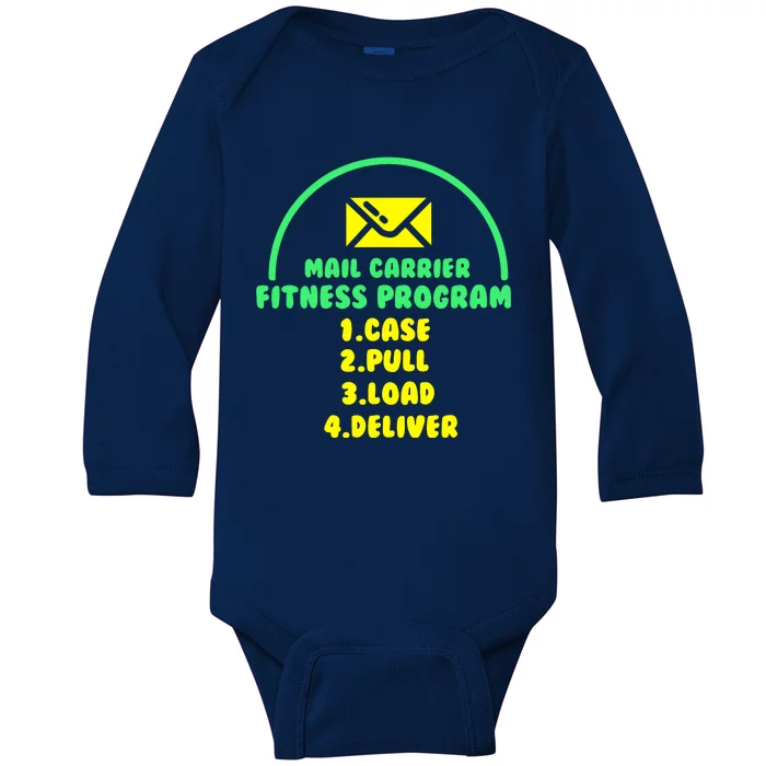 Postal Worker Outfit Baby Long Sleeve Bodysuit