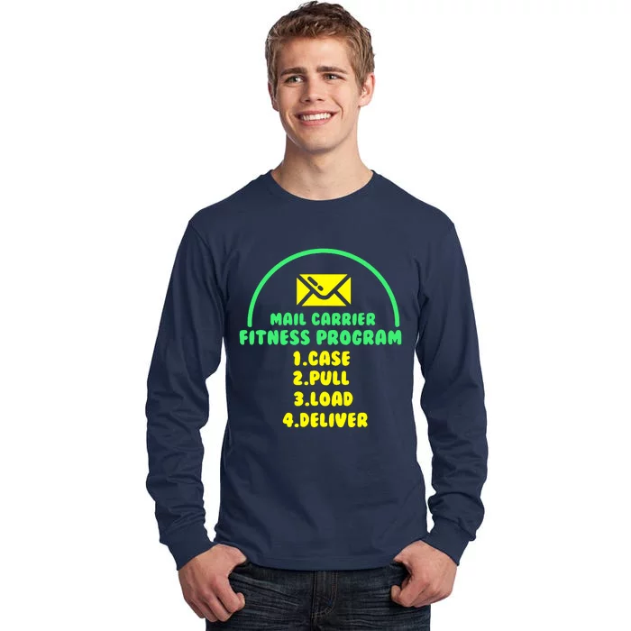 Postal Worker Outfit Tall Long Sleeve T-Shirt