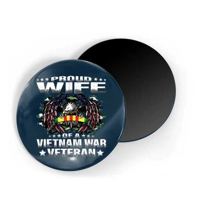 Proud Wife Of A Vietnam War Veteran Military Vets Spouse Magnet