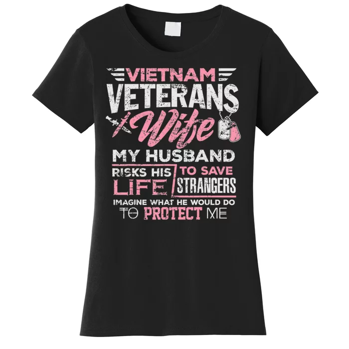 Proud Wife Of A Vietnam Veteran Women's T-Shirt