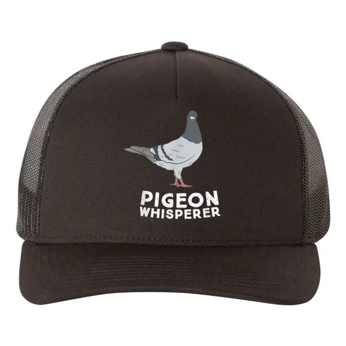 Pigeon Whisperer Pigeon Bird Cute Pigeon Whisperer Birds Yupoong Adult 5-Panel Trucker Hat