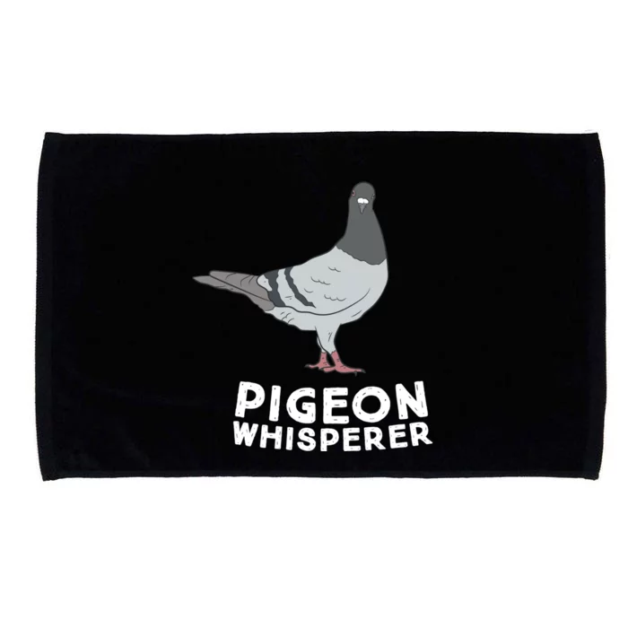 Pigeon Whisperer Pigeon Bird Cute Pigeon Whisperer Birds Microfiber Hand Towel