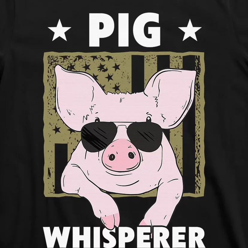 Pig Whisperer Pig Hog Farmer T-Shirt