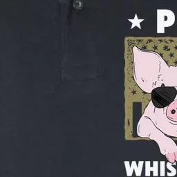 Pig Whisperer Pig Hog Farmer Softstyle Adult Sport Polo