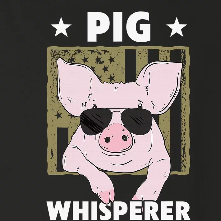 Pig Whisperer Pig Hog Farmer Toddler Long Sleeve Shirt