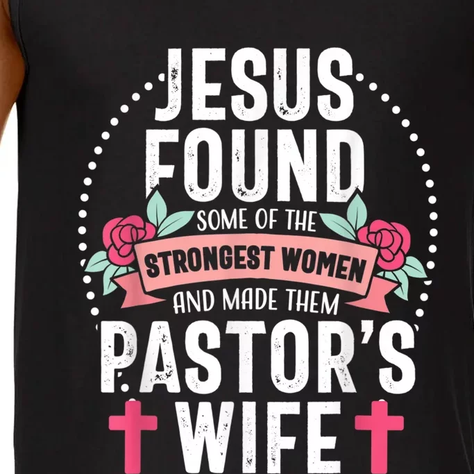 Pastor Wife Proud Jesus Christian Church Appreciation Comfort Colors® Tank Top