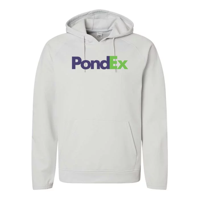 Pauly Wearing Pondex Performance Fleece Hoodie