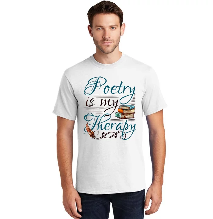 Poem Writer Poet Literacy English Tall T-Shirt